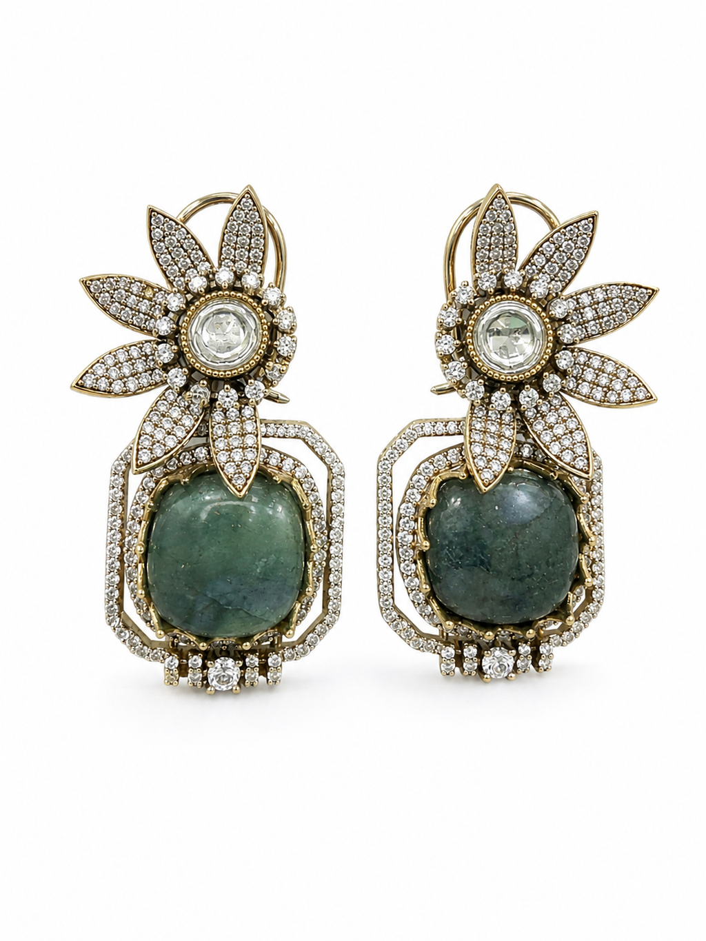 Aaina Doublet Statement Earrings