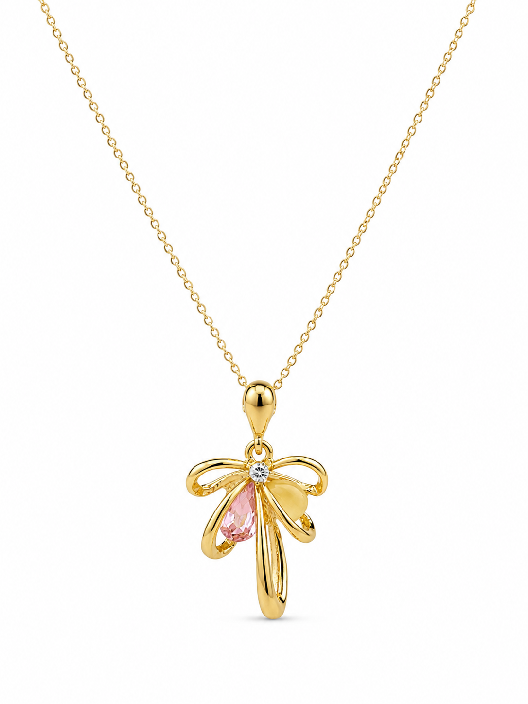 Crystal Ballerina Pendant Set