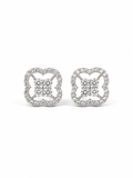 Diamond Rosette Frame Studs