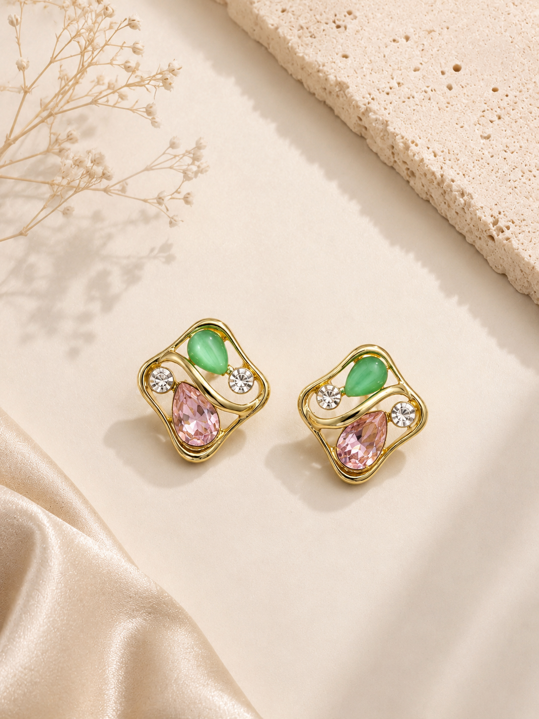 Jade Blush Pendant Set