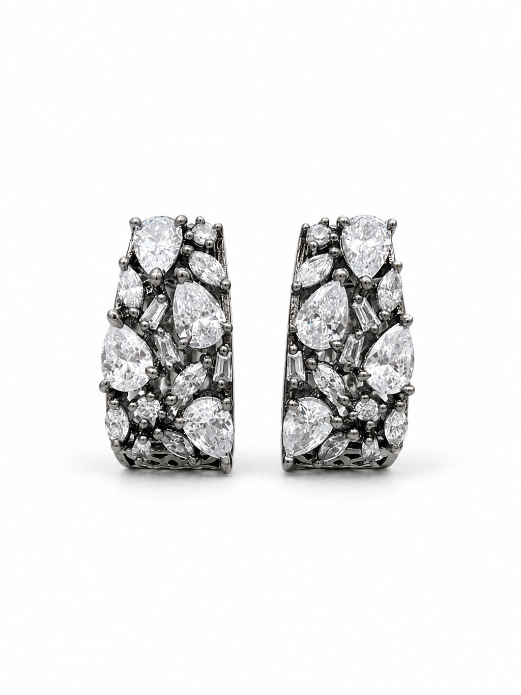 Multi-Cut Diamond Statement Hoops