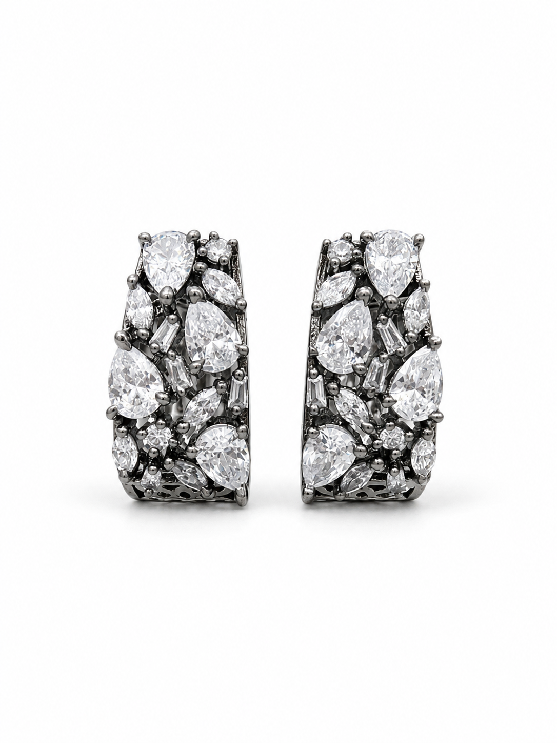 Multi-Cut Diamond Statement Hoops