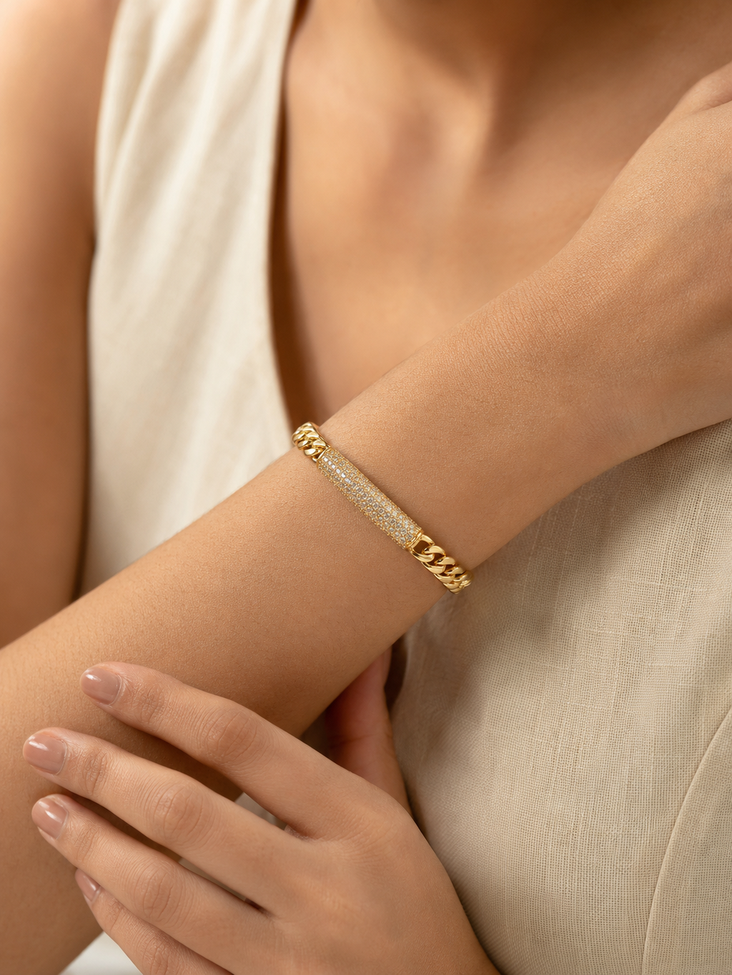 Velora Statement Bangle Bracelet