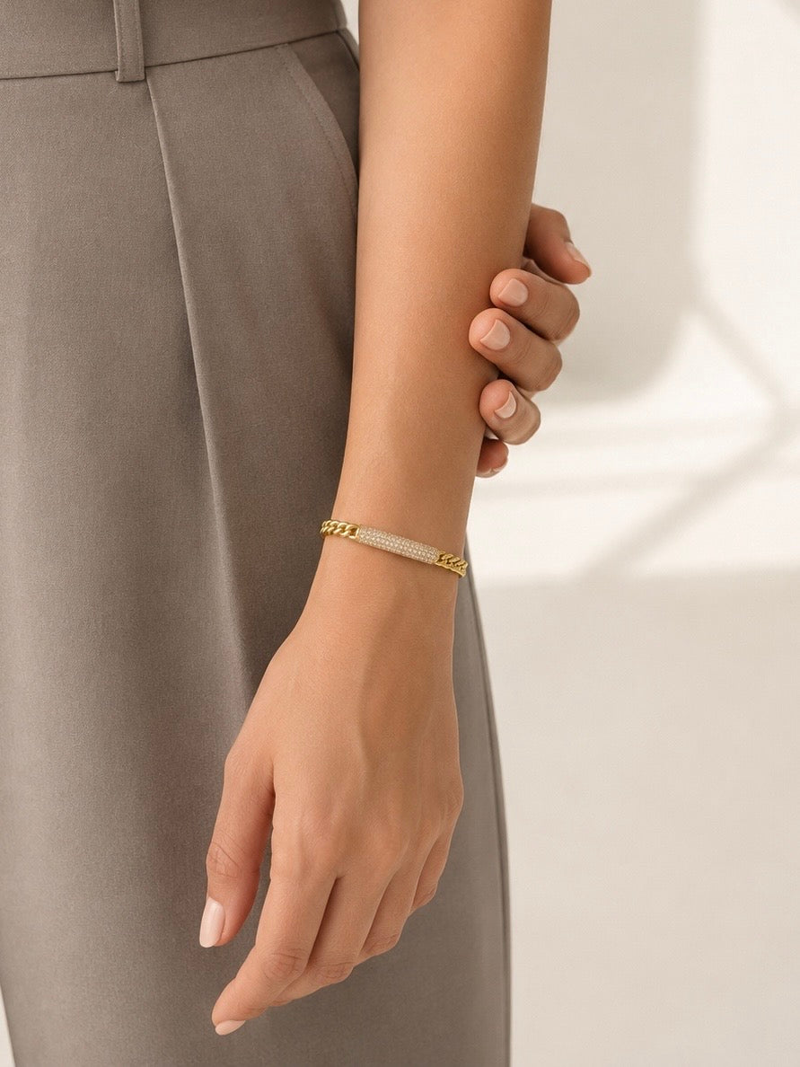 Velora Statement Bangle Bracelet