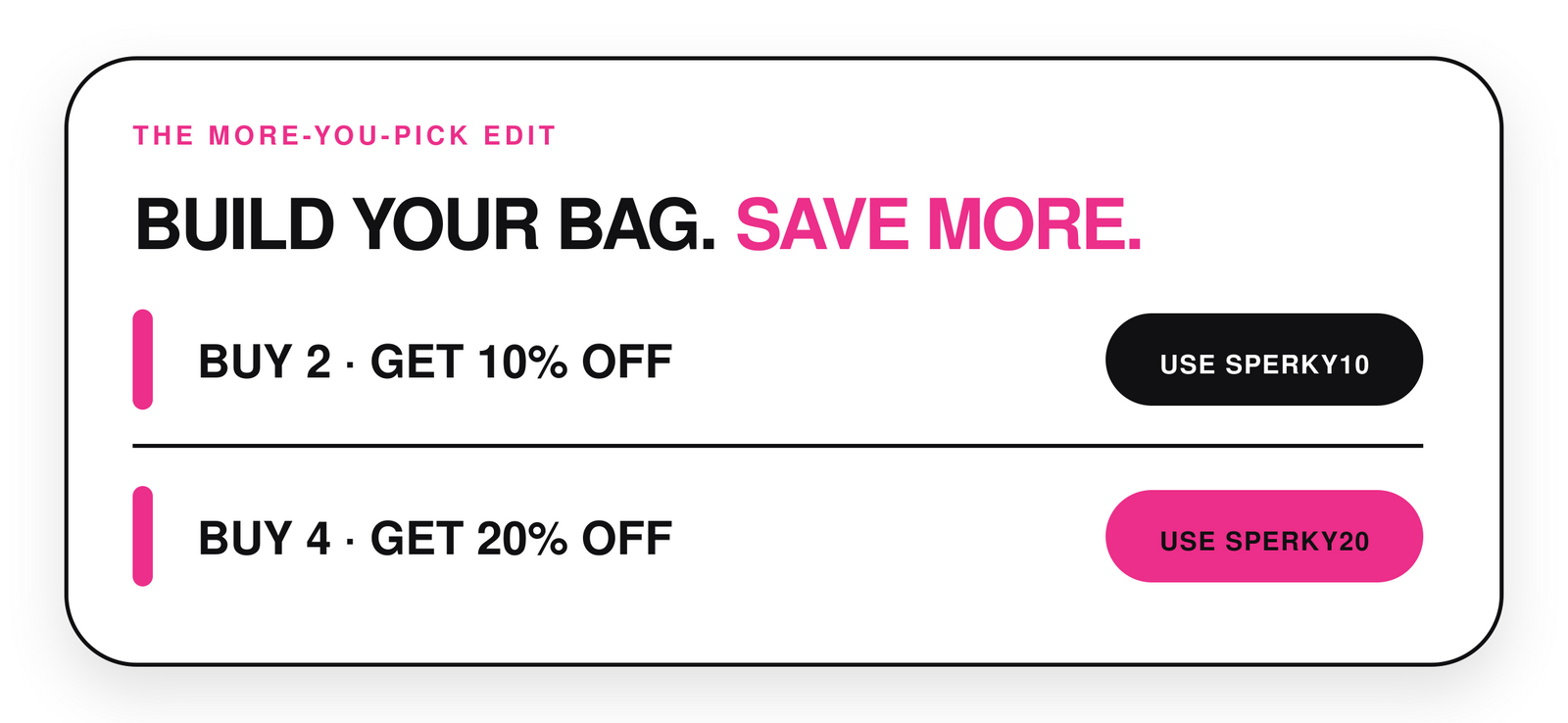 Current special offer